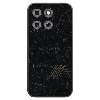 Picasee crna silikonska maskica za Motorola Moto G77 - SCRATCH