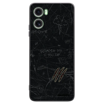 Picasee crna silikonska maskica za Motorola Moto G06 - SCRATCH