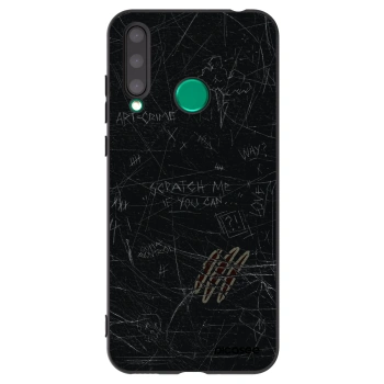 Picasee crna silikonska maskica za Honor 20 Lite - SCRATCH