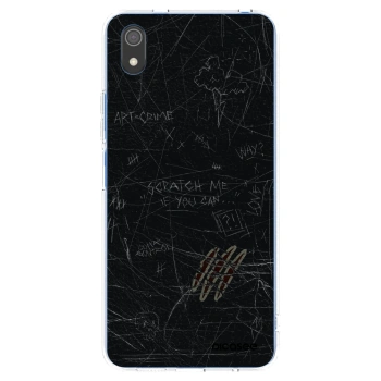 Picasee silikonska prozirna maskica za Xiaomi Redmi 7A - SCRATCH