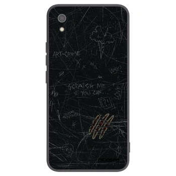 Picasee crna silikonska maskica za Xiaomi Redmi 7A - SCRATCH