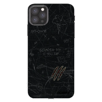 Picasee silikonska prozirna maskica za Apple iPhone 11 Pro Max - SCRATCH