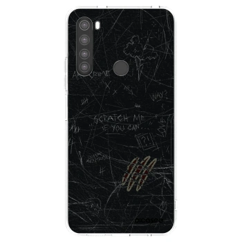 Picasee silikonska prozirna maskica za Xiaomi Redmi Note 8 - SCRATCH