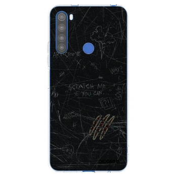 Picasee silikonska prozirna maskica za Xiaomi Redmi Note 8T - SCRATCH
