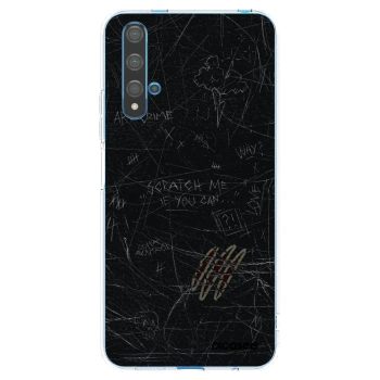 Picasee silikonska prozirna maskica za Huawei Nova 5T - SCRATCH