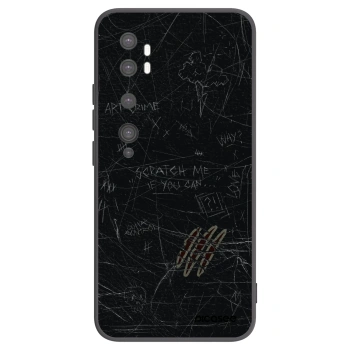 Picasee crna silikonska maskica za Xiaomi Mi Note 10 (Pro) - SCRATCH