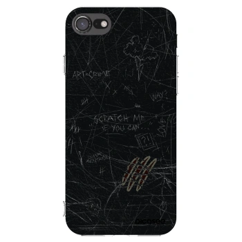 Picasee silikonska prozirna maskica za Apple iPhone SE 2020 - SCRATCH