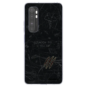 Picasee silikonska prozirna maskica za Xiaomi Mi Note 10 Lite - SCRATCH