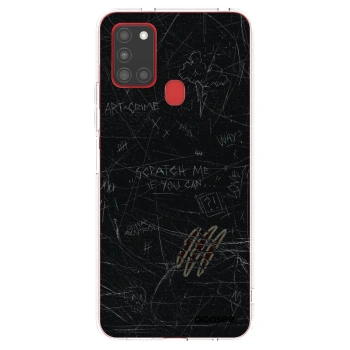 Picasee silikonska prozirna maskica za Samsung Galaxy A21s - SCRATCH