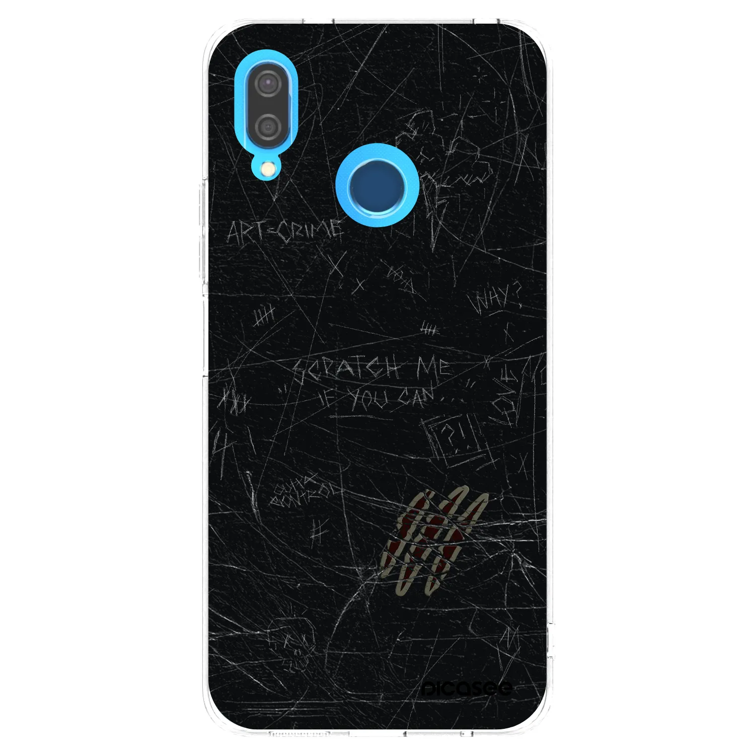 Picasee silikonska prozirna maskica za Huawei P20 Lite - SCRATCH