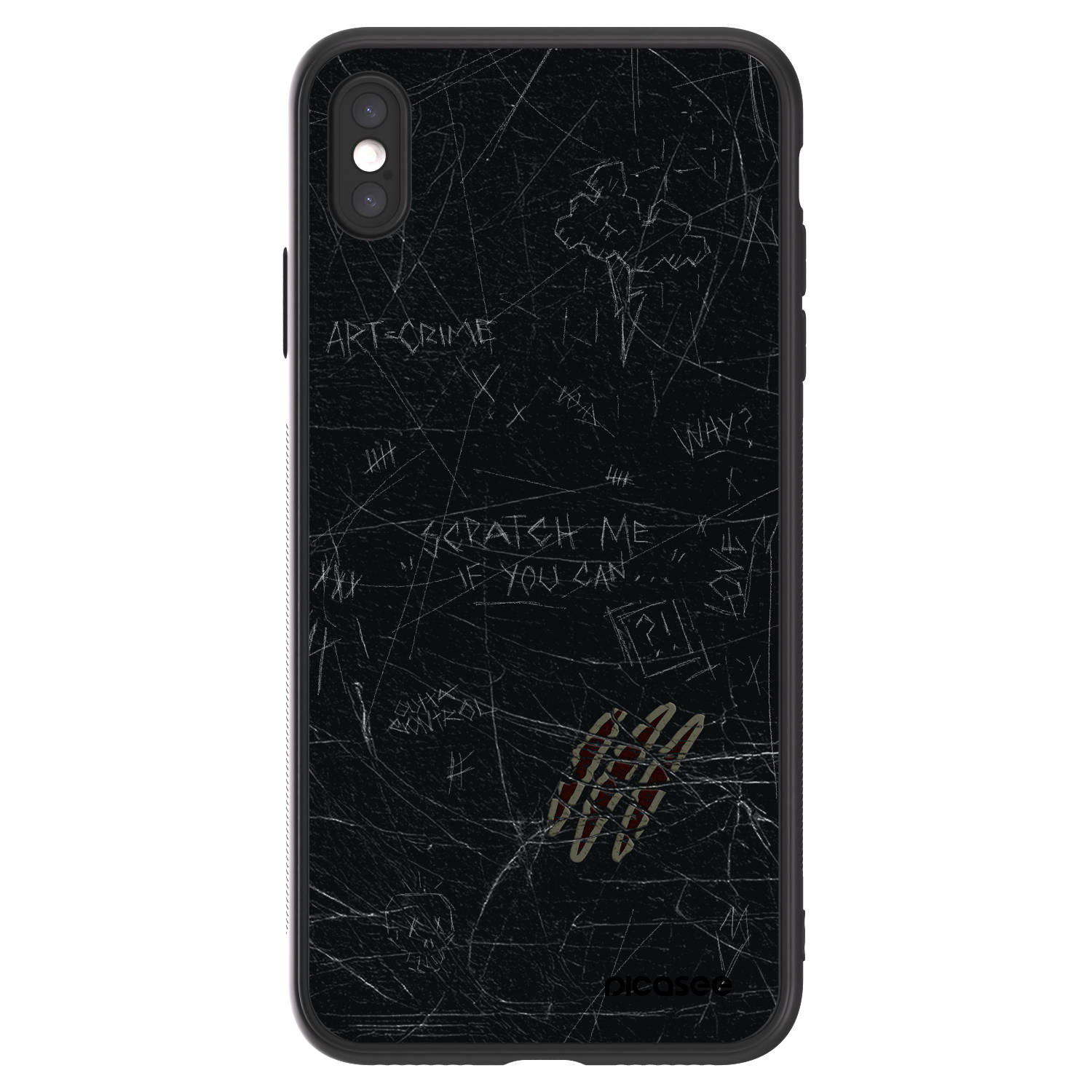 Picasee ULTIMATE CASE za Apple iPhone XS Max - SCRATCH