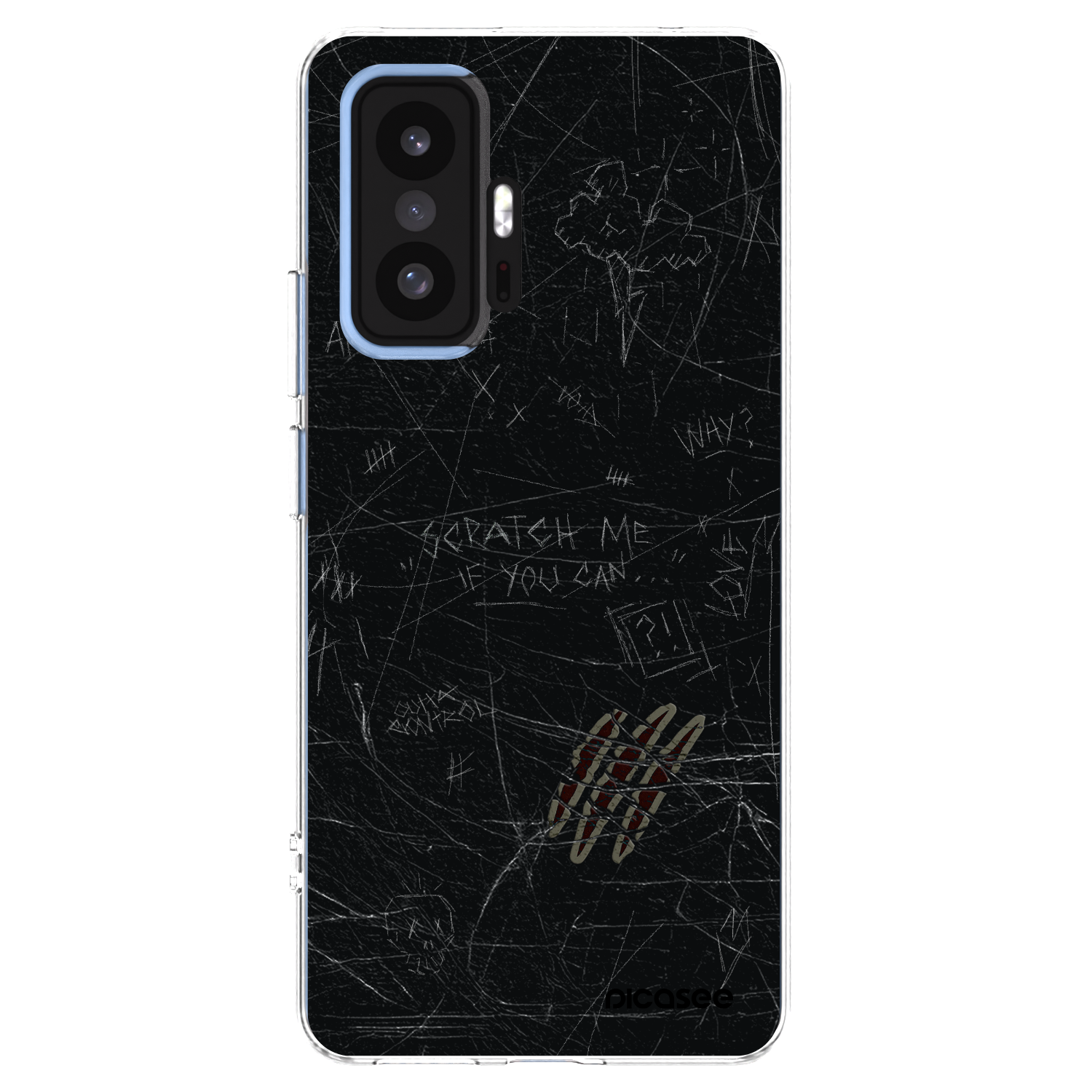 Picasee silikonska prozirna maskica za Xiaomi 11T - SCRATCH