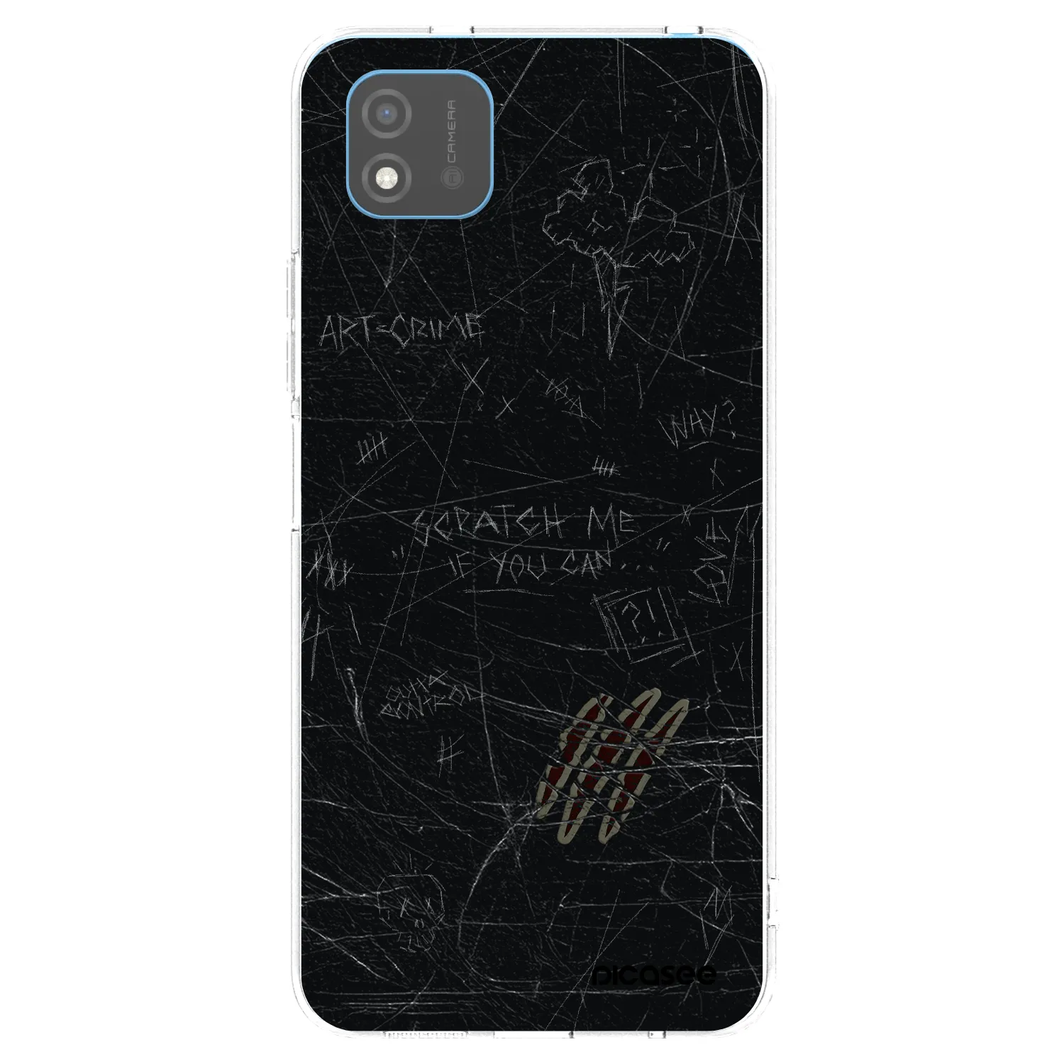 Picasee silikonska prozirna maskica za Realme C11 (2021) - SCRATCH