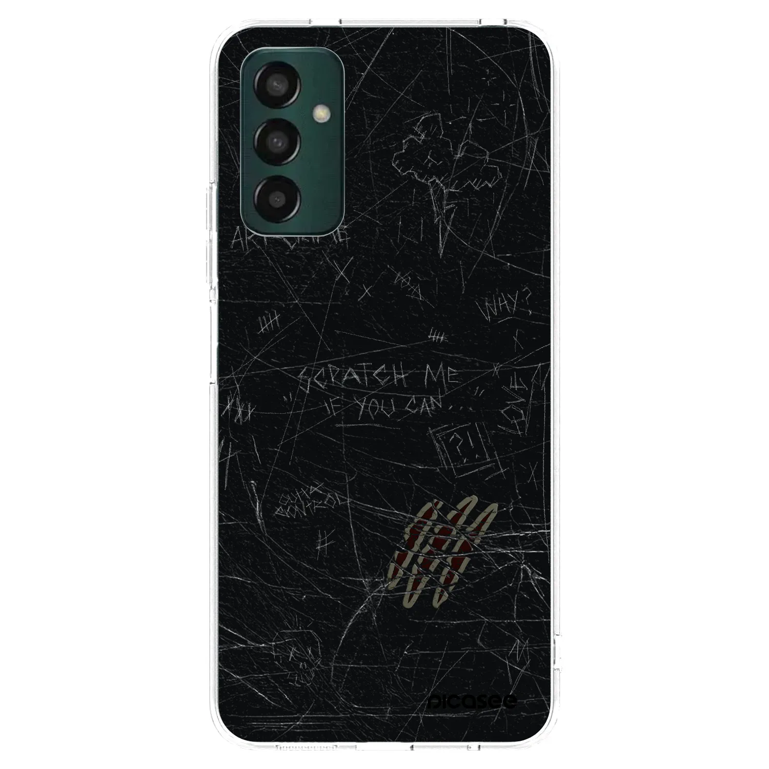 Picasee silikonska prozirna maskica za Samsung Galaxy M23 5G - SCRATCH