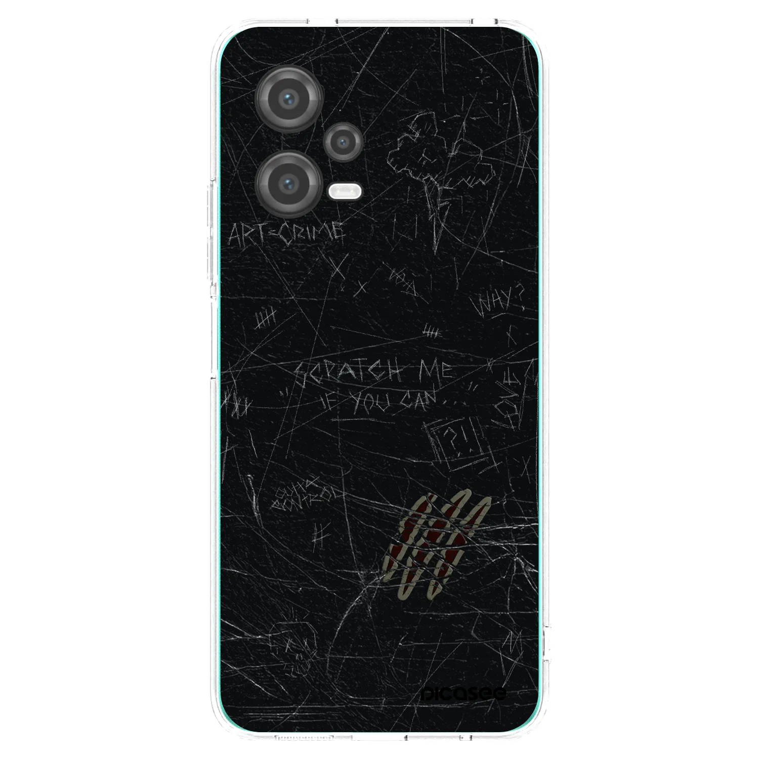 Picasee silikonska prozirna maskica za Xiaomi Poco X5 - SCRATCH
