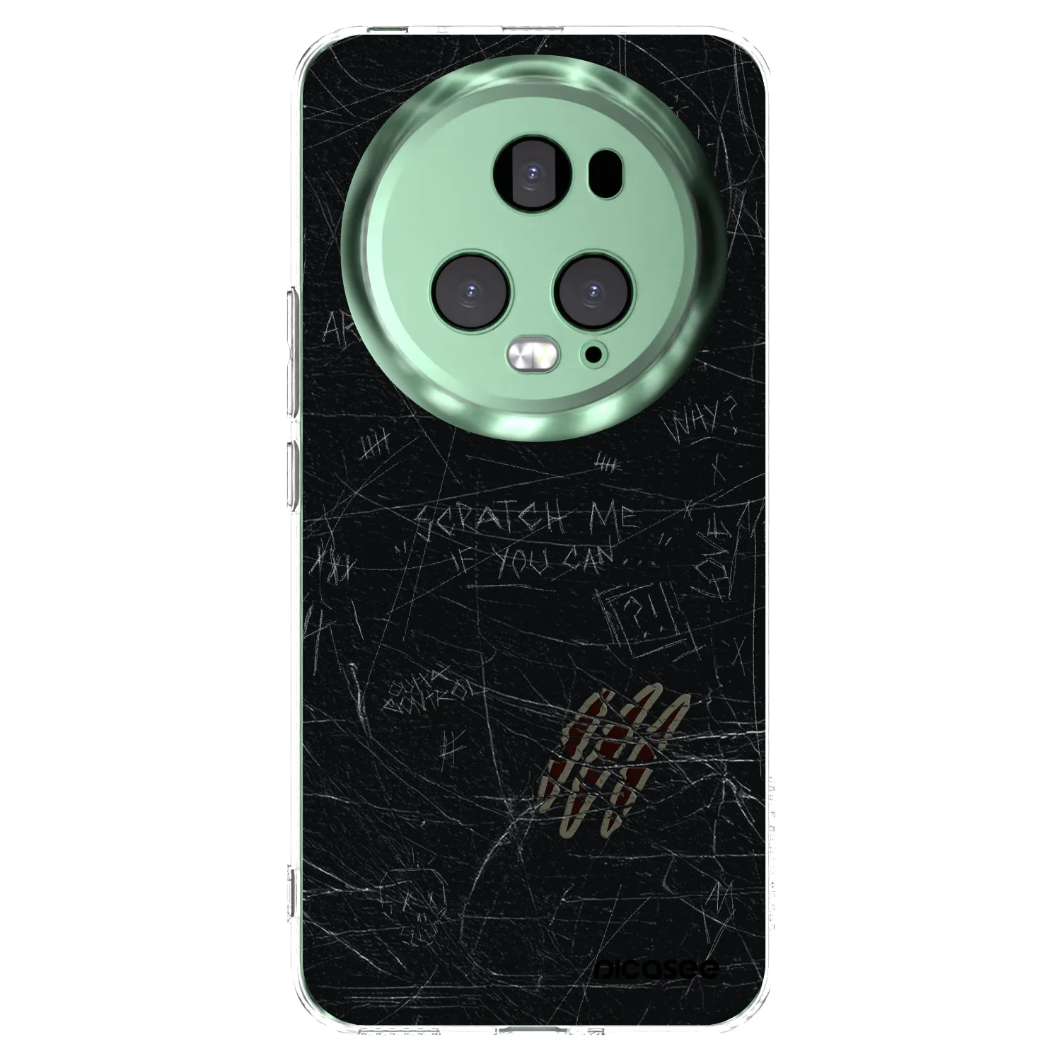 Picasee silikonska prozirna maskica za Honor Magic5 Pro - SCRATCH