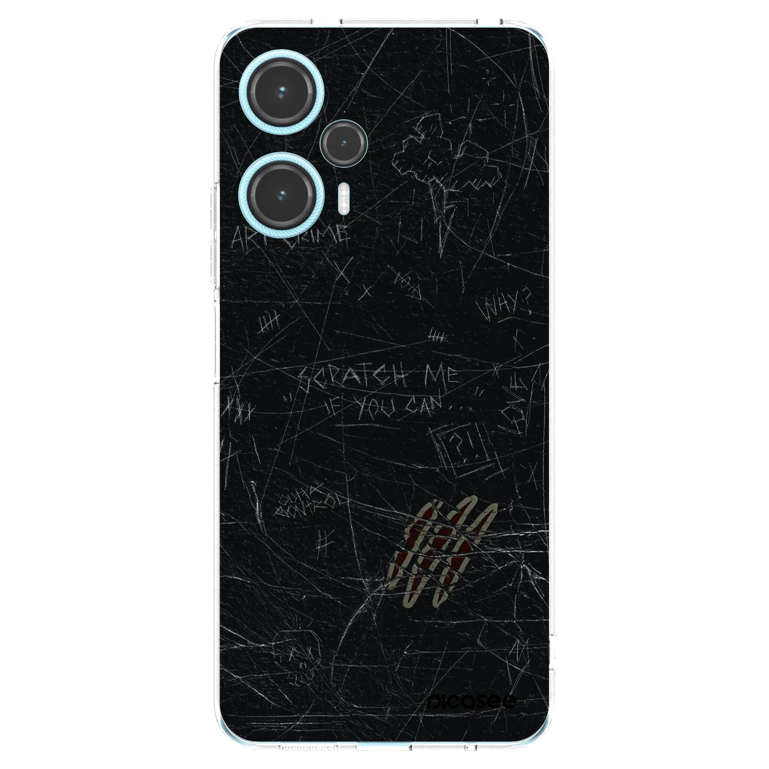 Picasee silikonska prozirna maskica za Xiaomi Poco F5 - SCRATCH