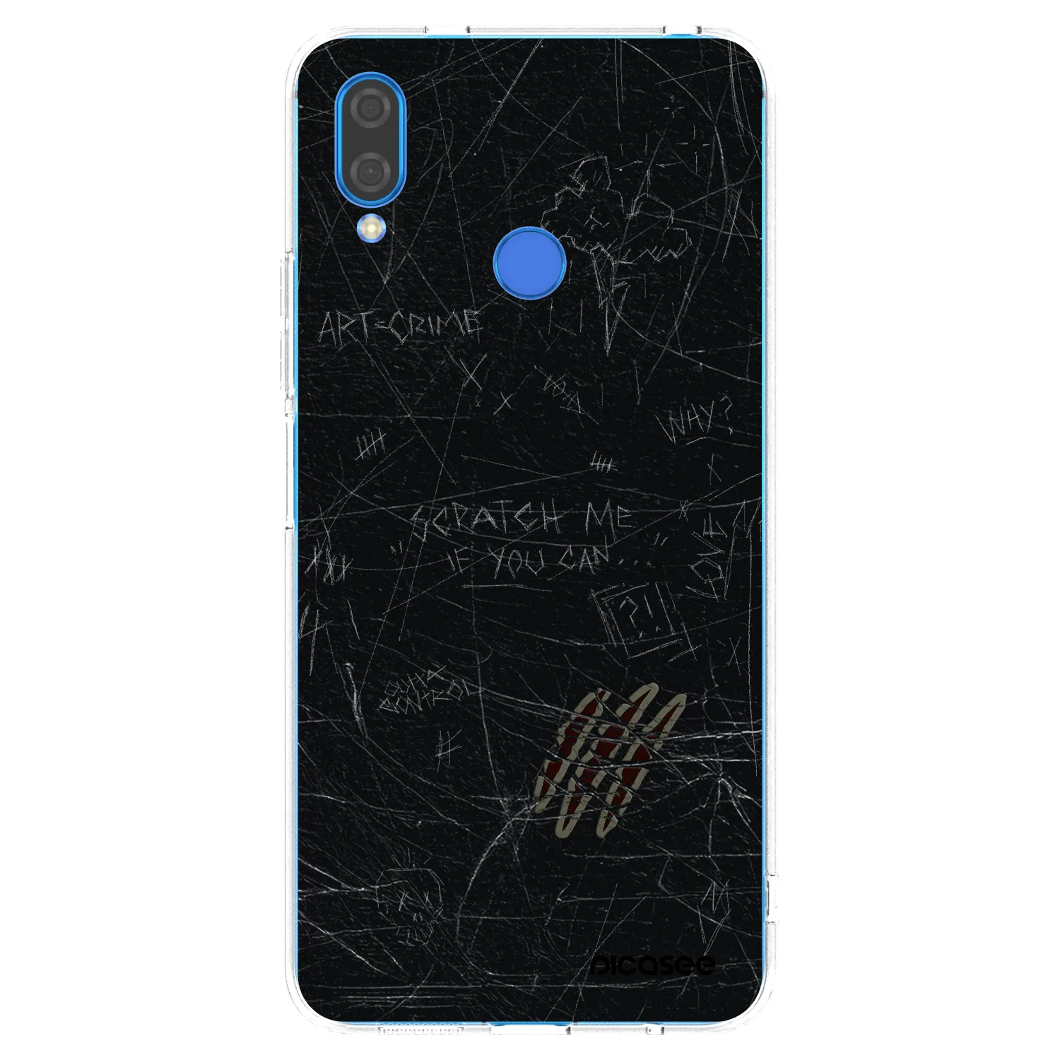 Picasee silikonska prozirna maskica za Huawei Nova 3i - SCRATCH