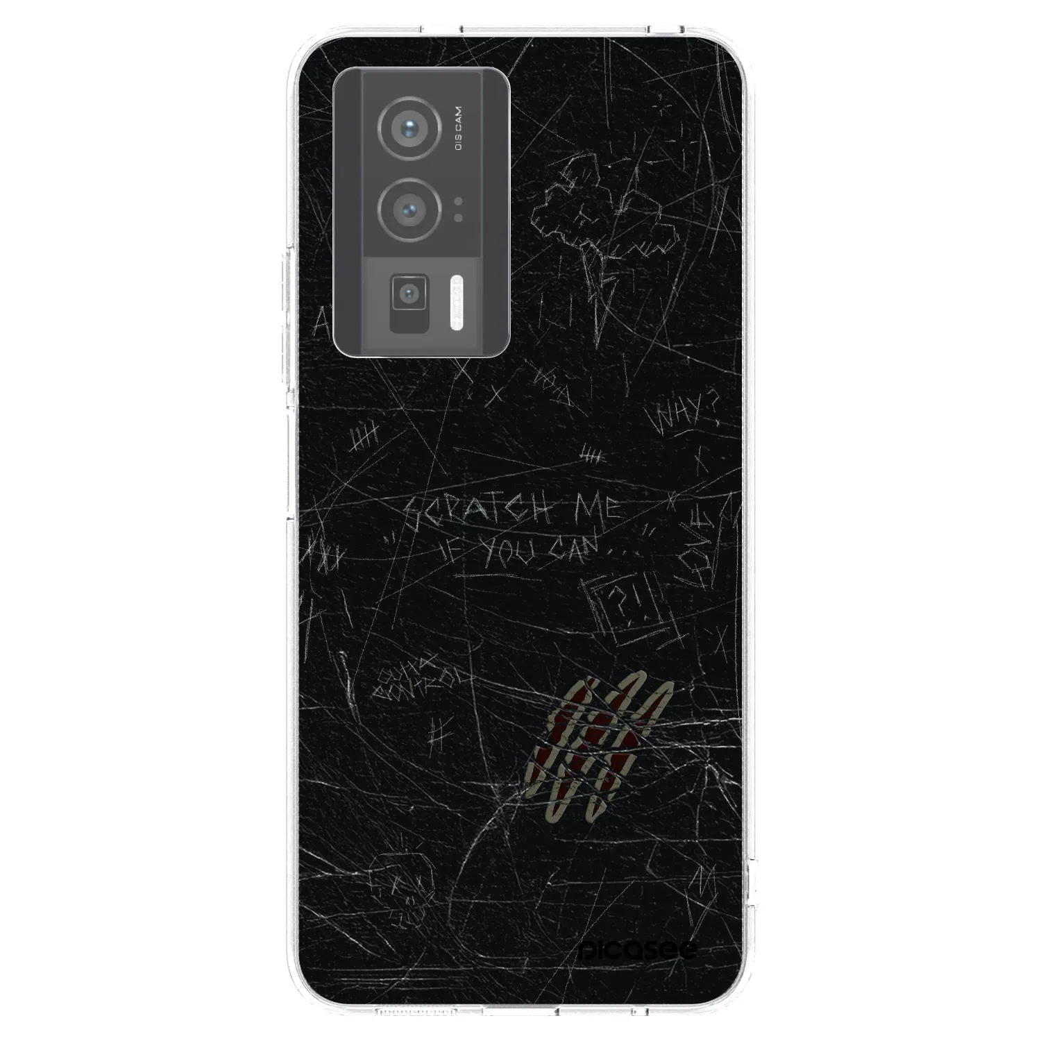 Picasee silikonska prozirna maskica za Xiaomi Poco F5 Pro 5G - SCRATCH