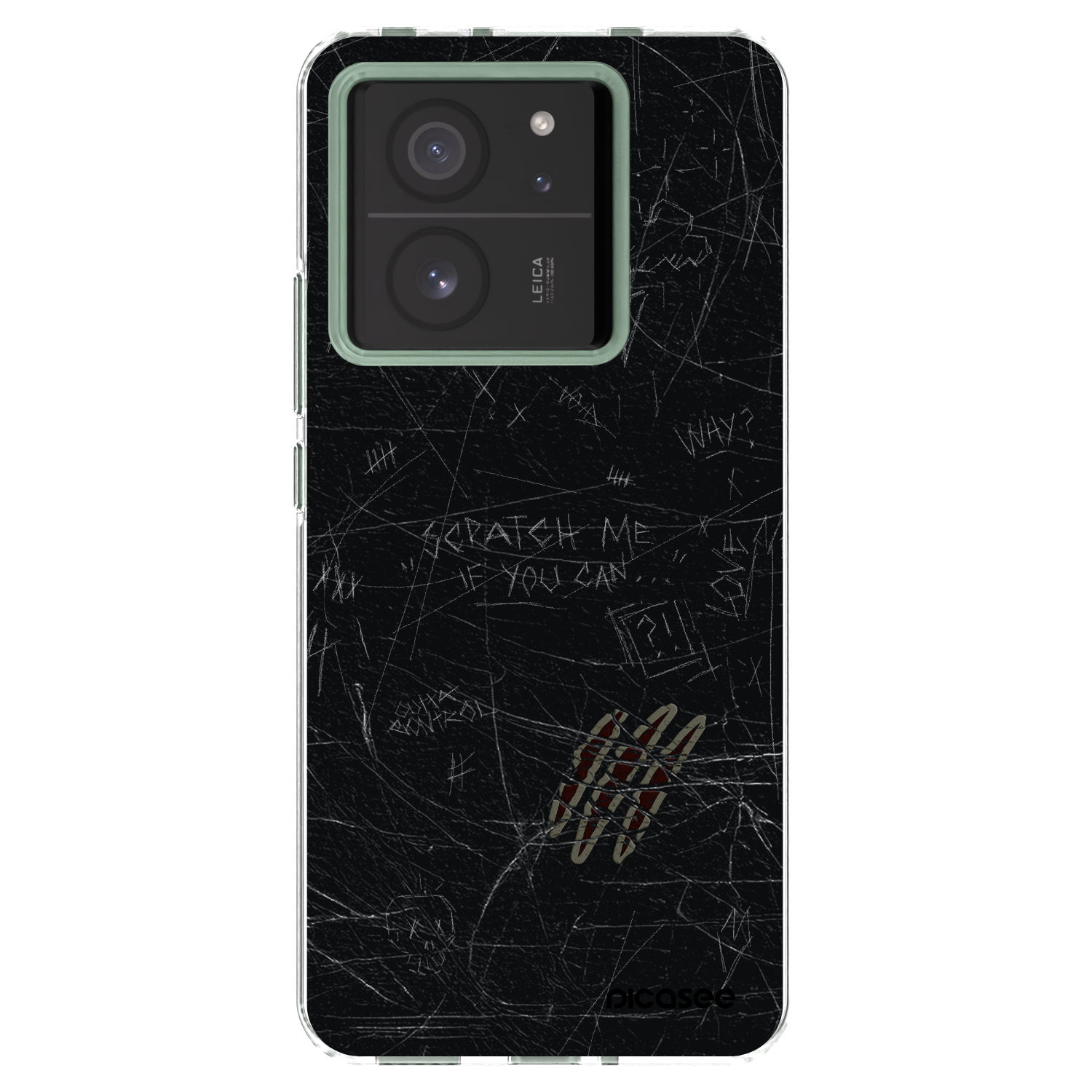 Picasee silikonska prozirna maskica za Xiaomi 13T - SCRATCH