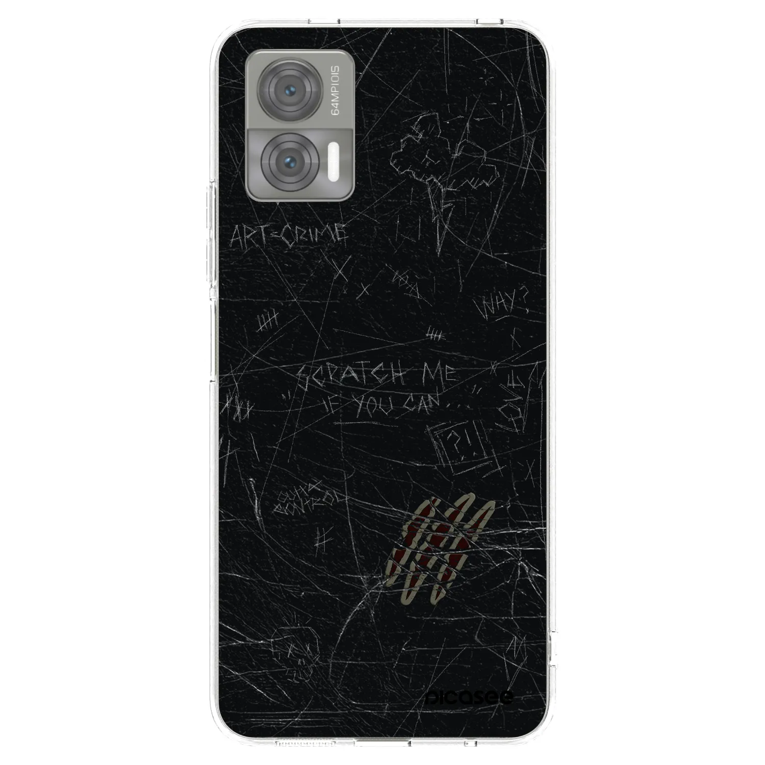 Picasee silikonska prozirna maskica za Motorola Edge 30 Neo - SCRATCH