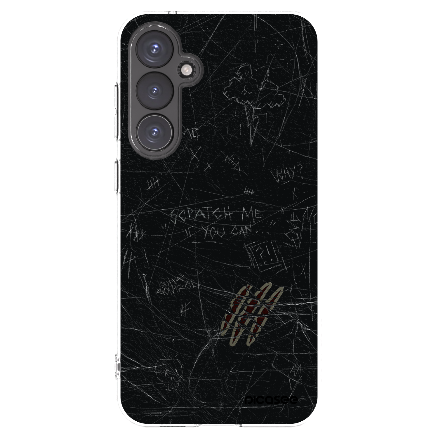 Picasee silikonska prozirna maskica za Samsung Galaxy S23 FE S711B - SCRATCH