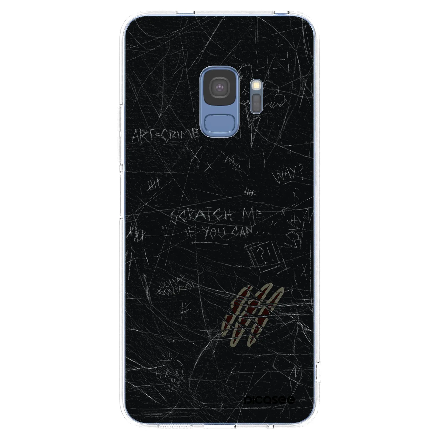 Picasee silikonska prozirna maskica za Samsung Galaxy S9 G960F - SCRATCH