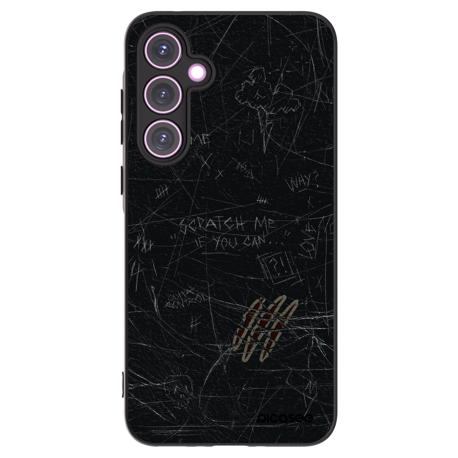 Picasee crna silikonska maskica za Samsung Galaxy A35 5G A356B - SCRATCH