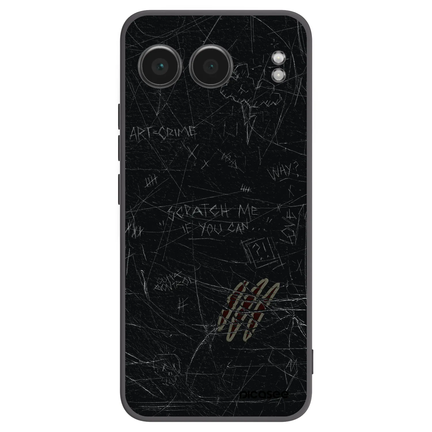 Picasee crna silikonska maskica za OnePlus Nord 4 - SCRATCH