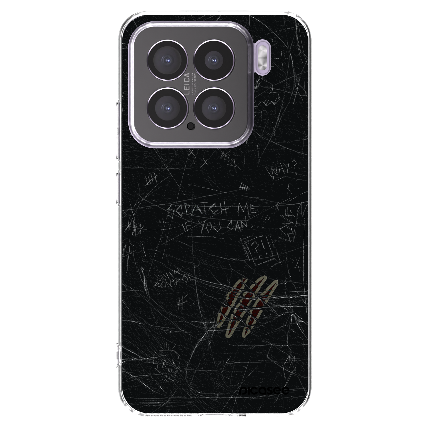 Picasee silikonska prozirna maskica za Xiaomi 15 - SCRATCH