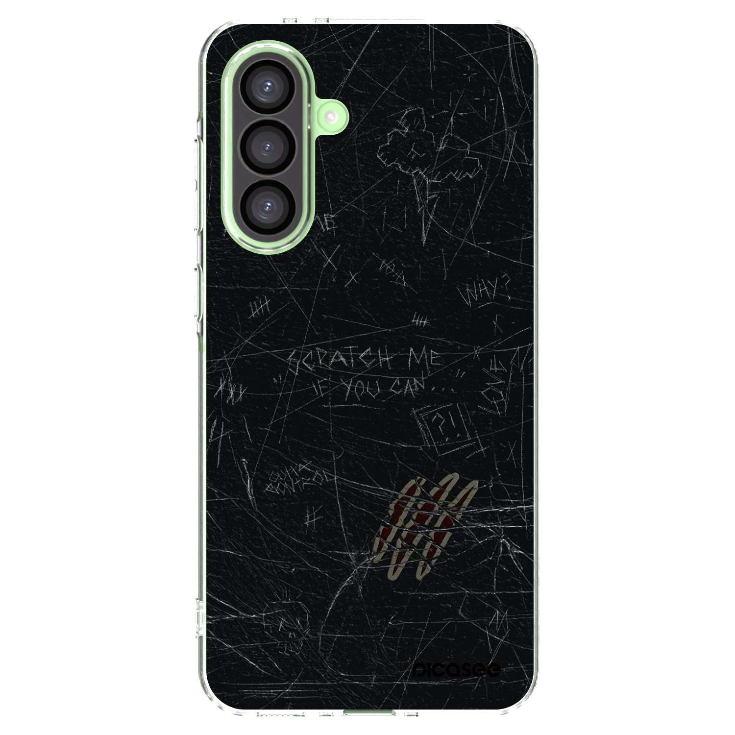 Picasee silikonska prozirna maskica za Samsung Galaxy A26 5G A266B - SCRATCH