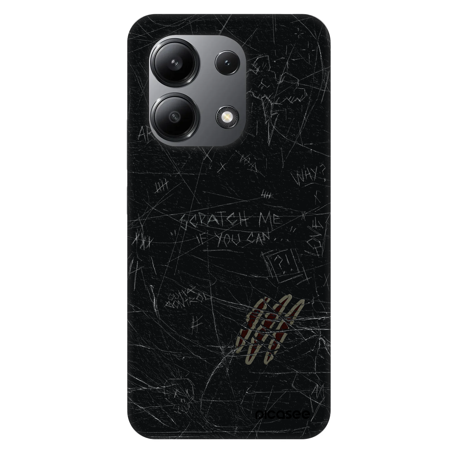 Picasee Fashion Case za Xiaomi Redmi Note 13 4G - SCRATCH