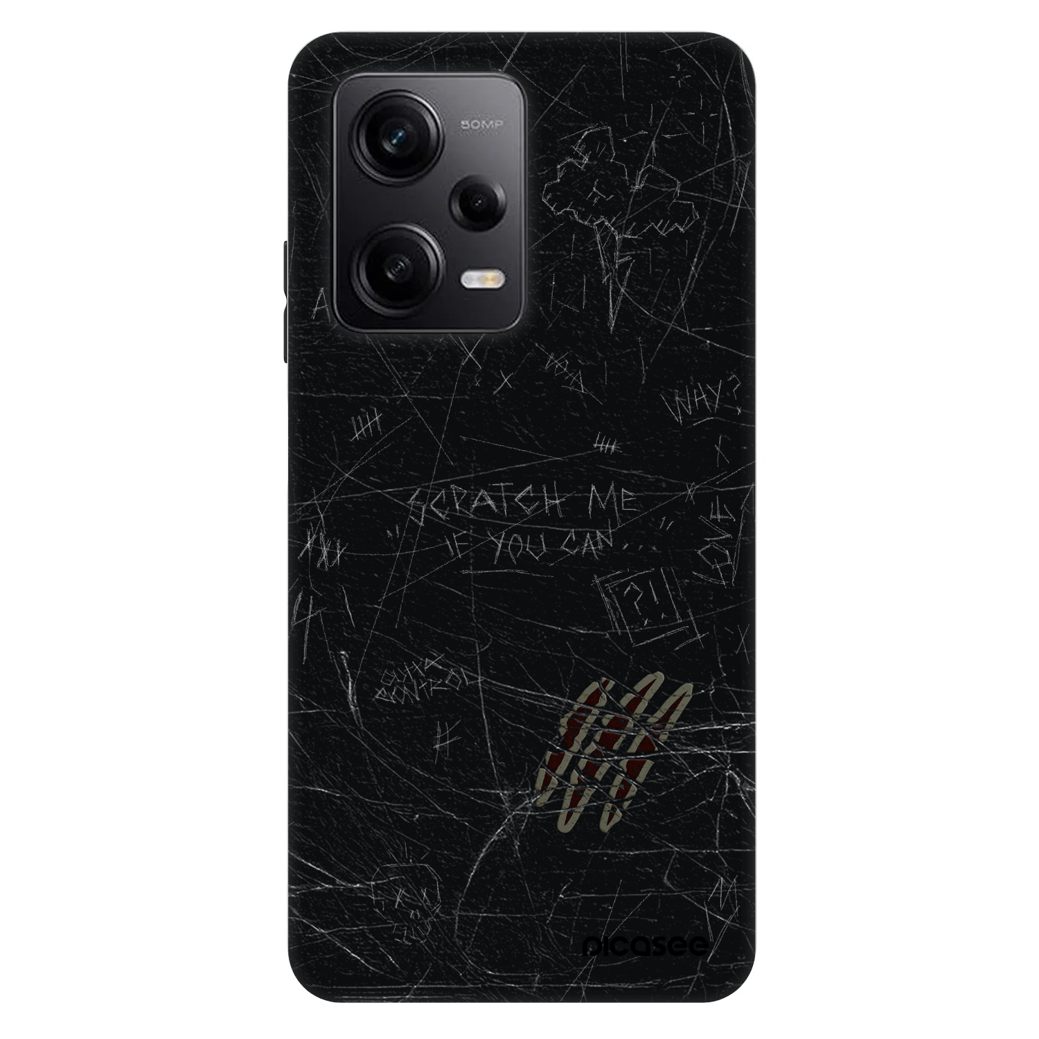 Picasee Fashion Case za Xiaomi Redmi Note 12 Pro+ 5G - SCRATCH