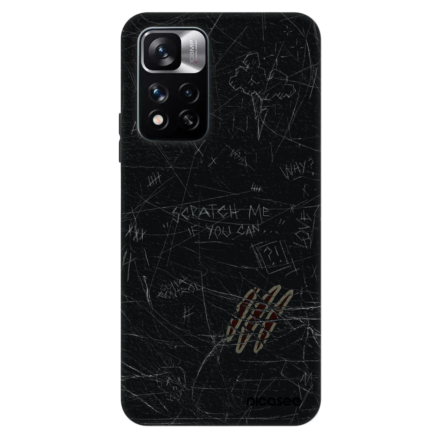 Picasee Fashion Case za Xiaomi Redmi Note 11 Pro - SCRATCH