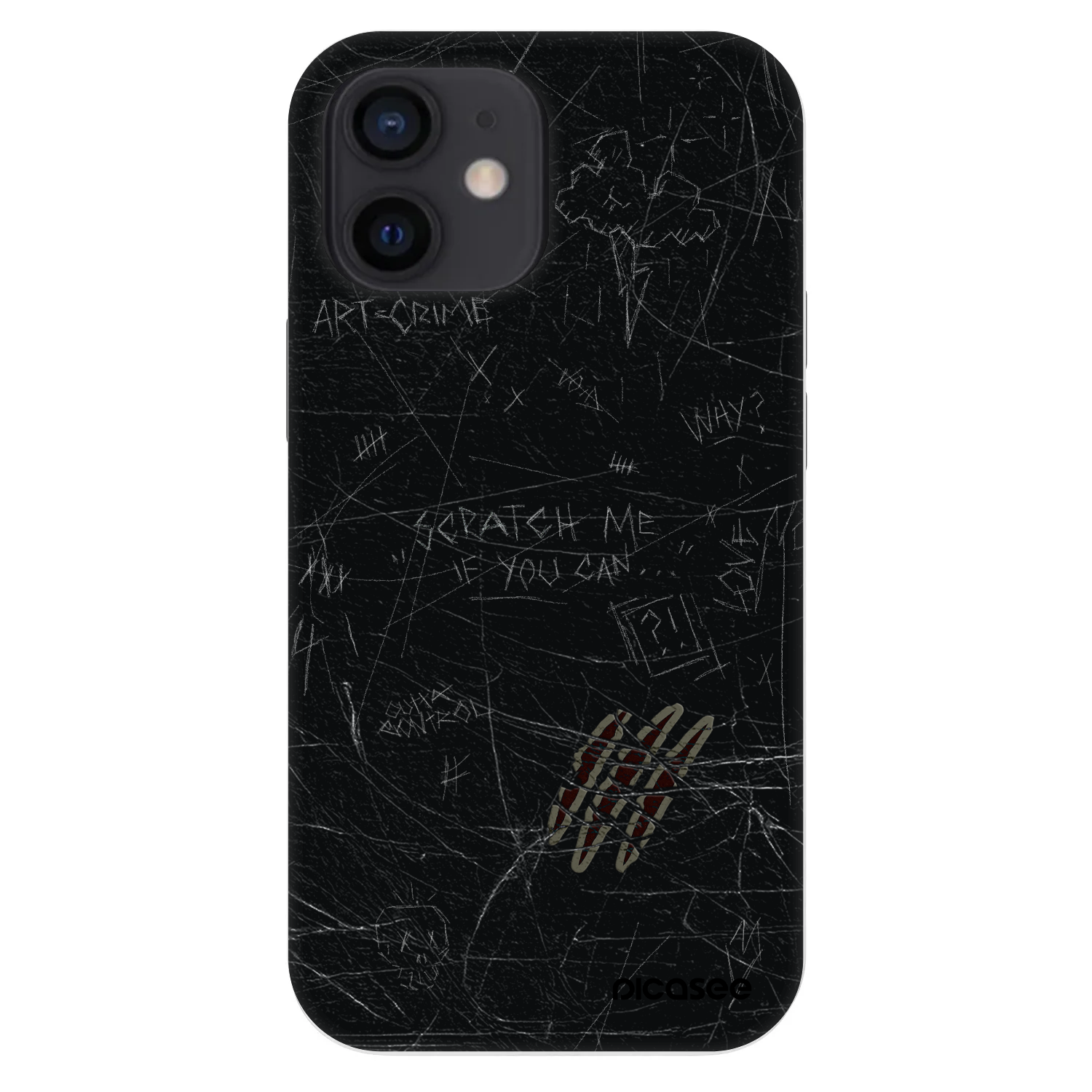 Picasee Fashion Case za Apple iPhone 12 mini - SCRATCH