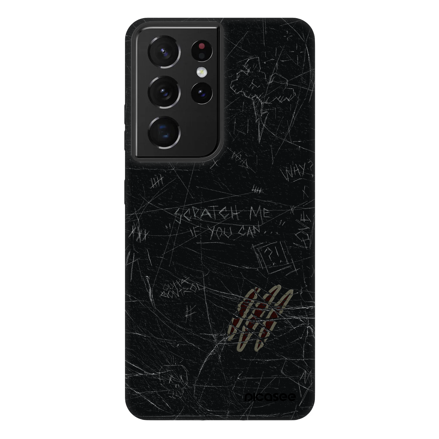 Picasee Fashion Case za Samsung Galaxy S21 Ultra 5G G998B - SCRATCH