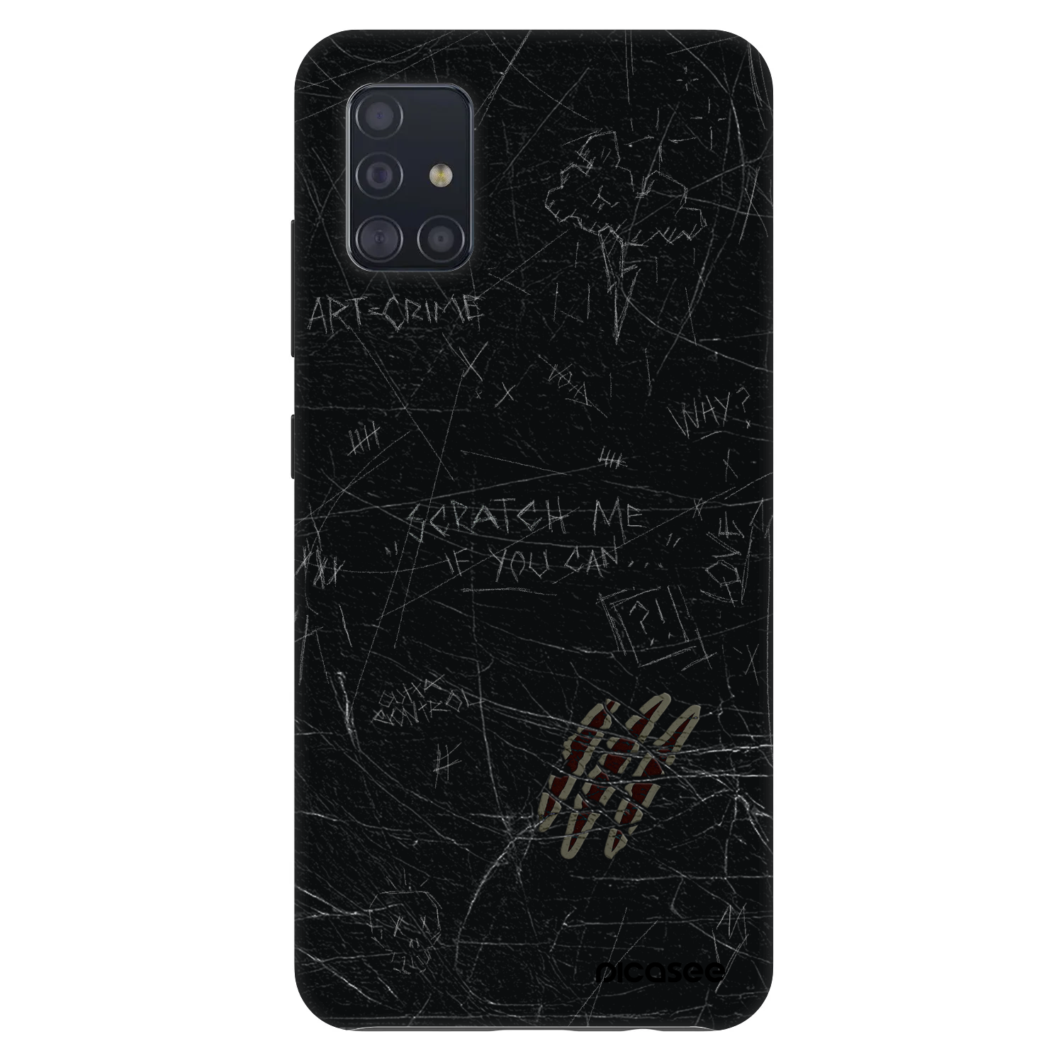 Picasee Fashion Case za Samsung Galaxy A51 A515F - SCRATCH