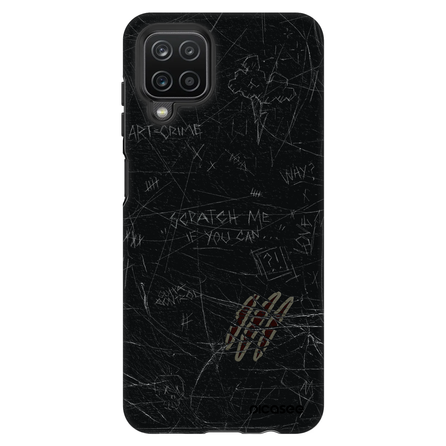 Picasee Fashion Case za Samsung Galaxy A12 A125F - SCRATCH