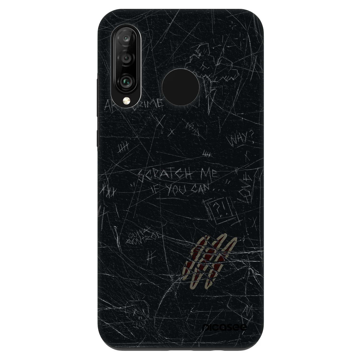 Picasee Fashion Case za Huawei P30 Lite - SCRATCH