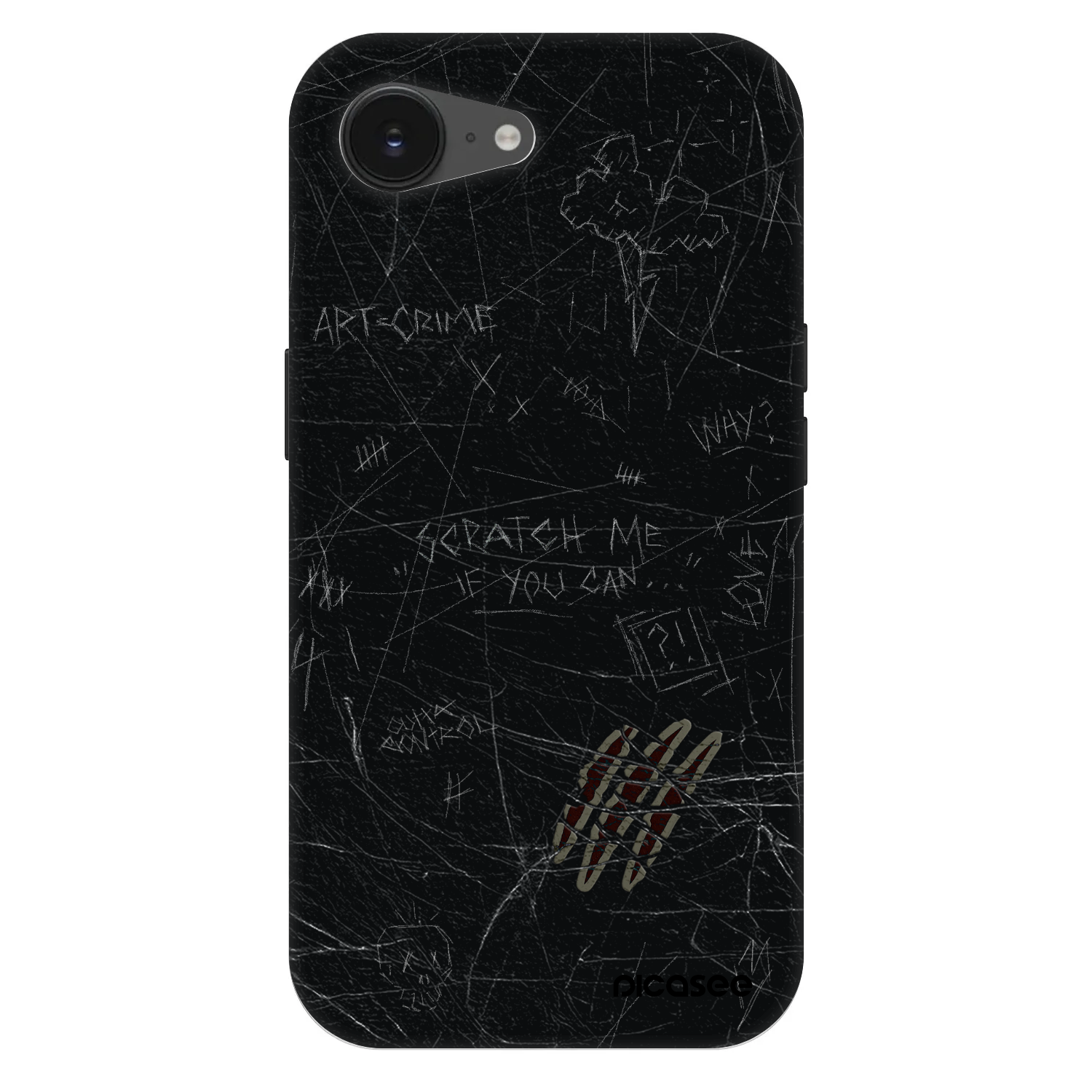 Picasee Fashion Case MagSafe za Apple iPhone 16e - SCRATCH