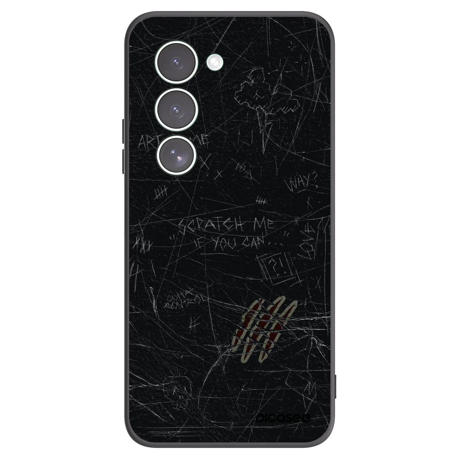 Picasee crna silikonska maskica za Xiaomi Redmi 15 5G - SCRATCH