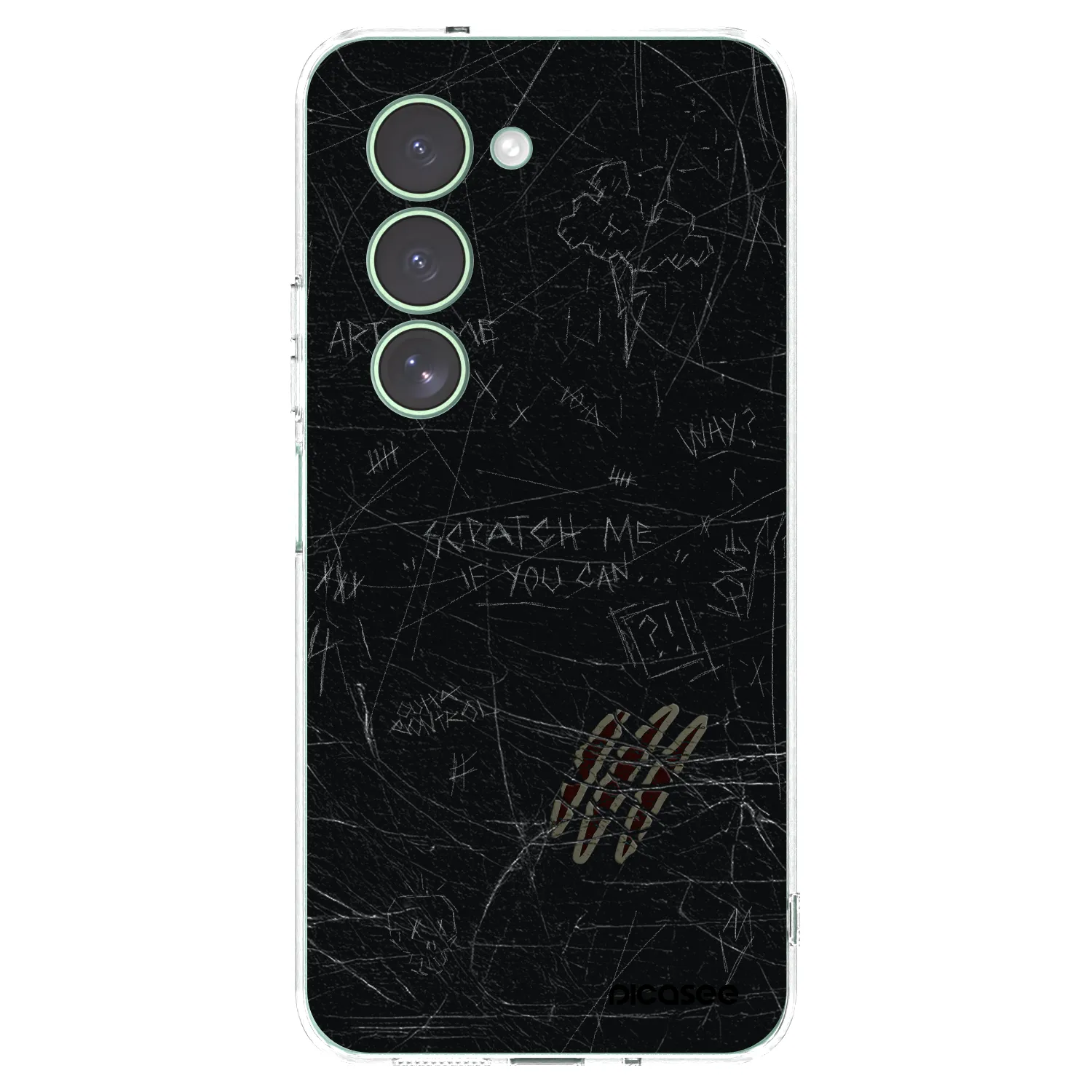 Picasee silikonska prozirna maskica za Xiaomi Redmi 15 5G - SCRATCH