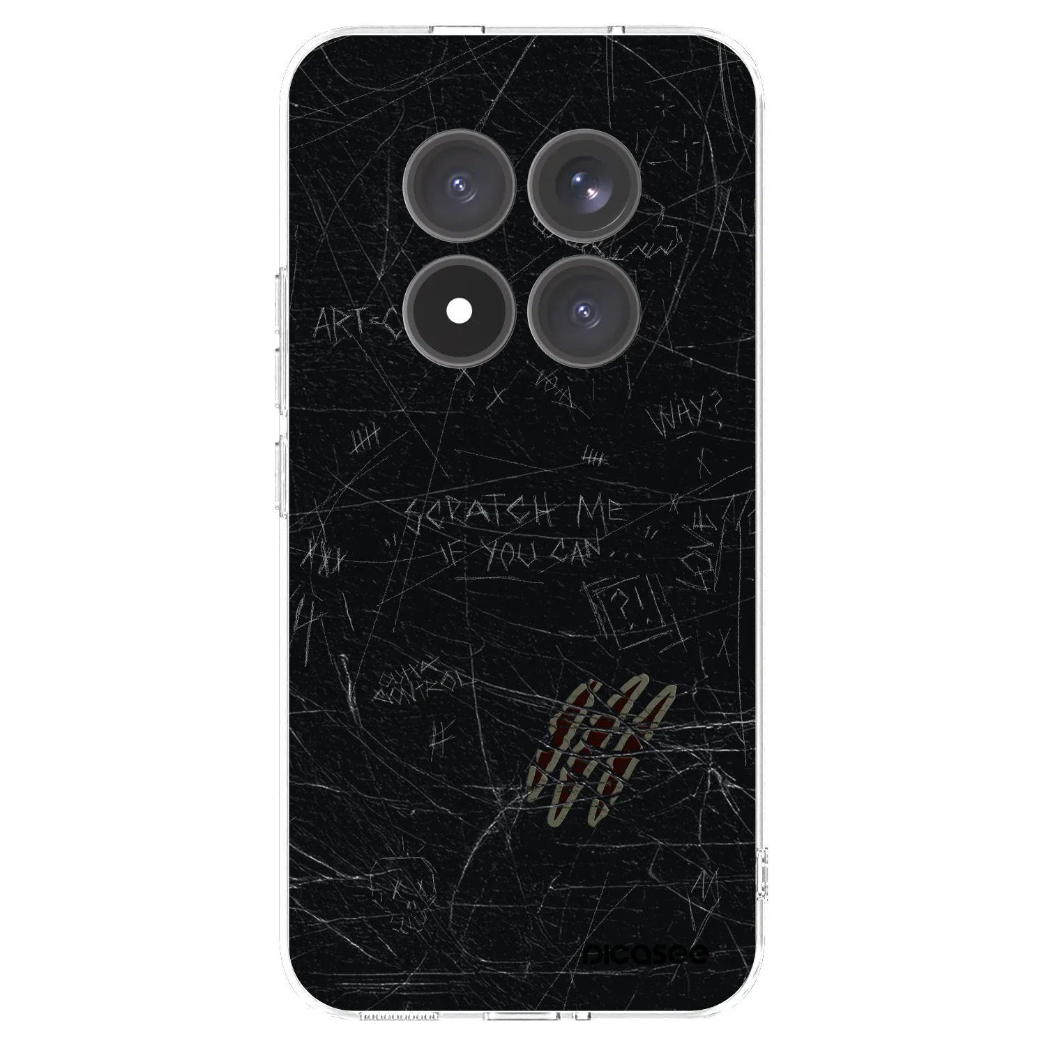 Picasee silikonska prozirna maskica za Xiaomi Redmi Note 15 Pro+ - SCRATCH