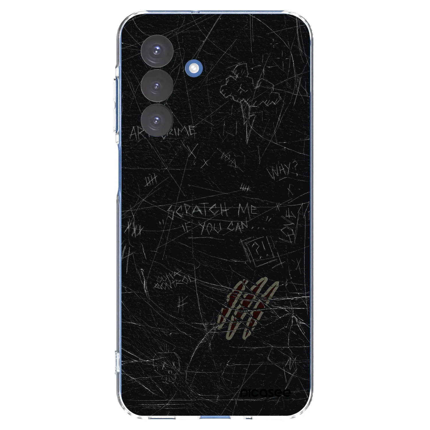 Picasee silikonska prozirna maskica za Samsung Galaxy A17 5G - SCRATCH