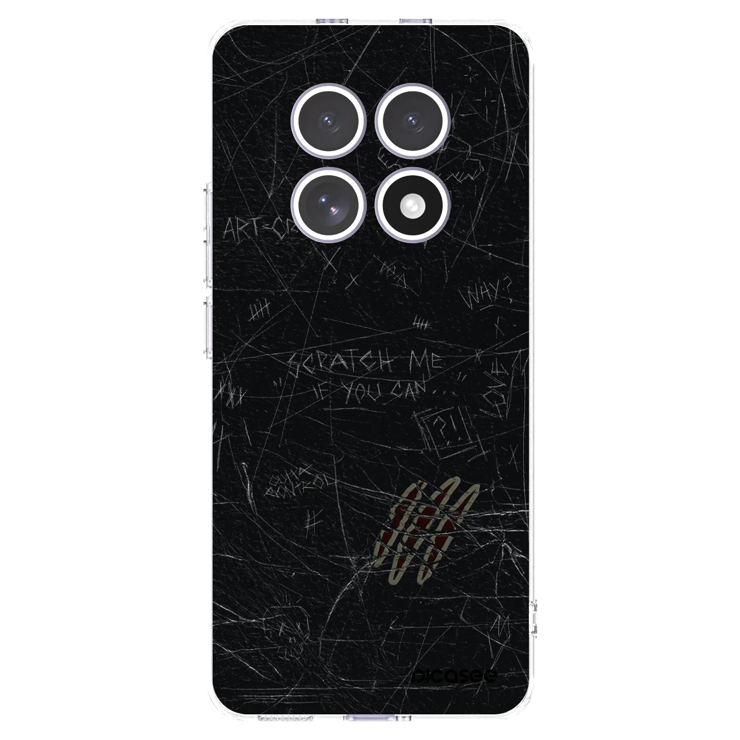 Picasee silikonska prozirna maskica za Xiaomi Redmi Note 15 - SCRATCH