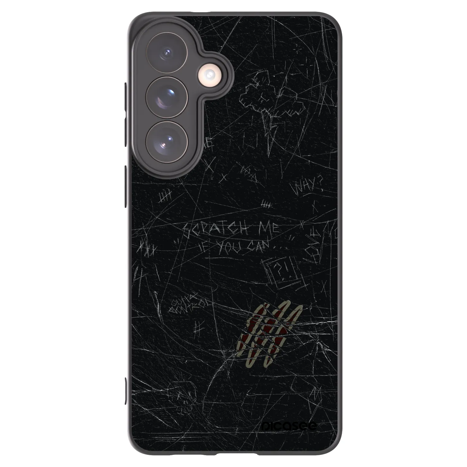 Picasee crna silikonska maskica za Samsung Galaxy S26+ - SCRATCH