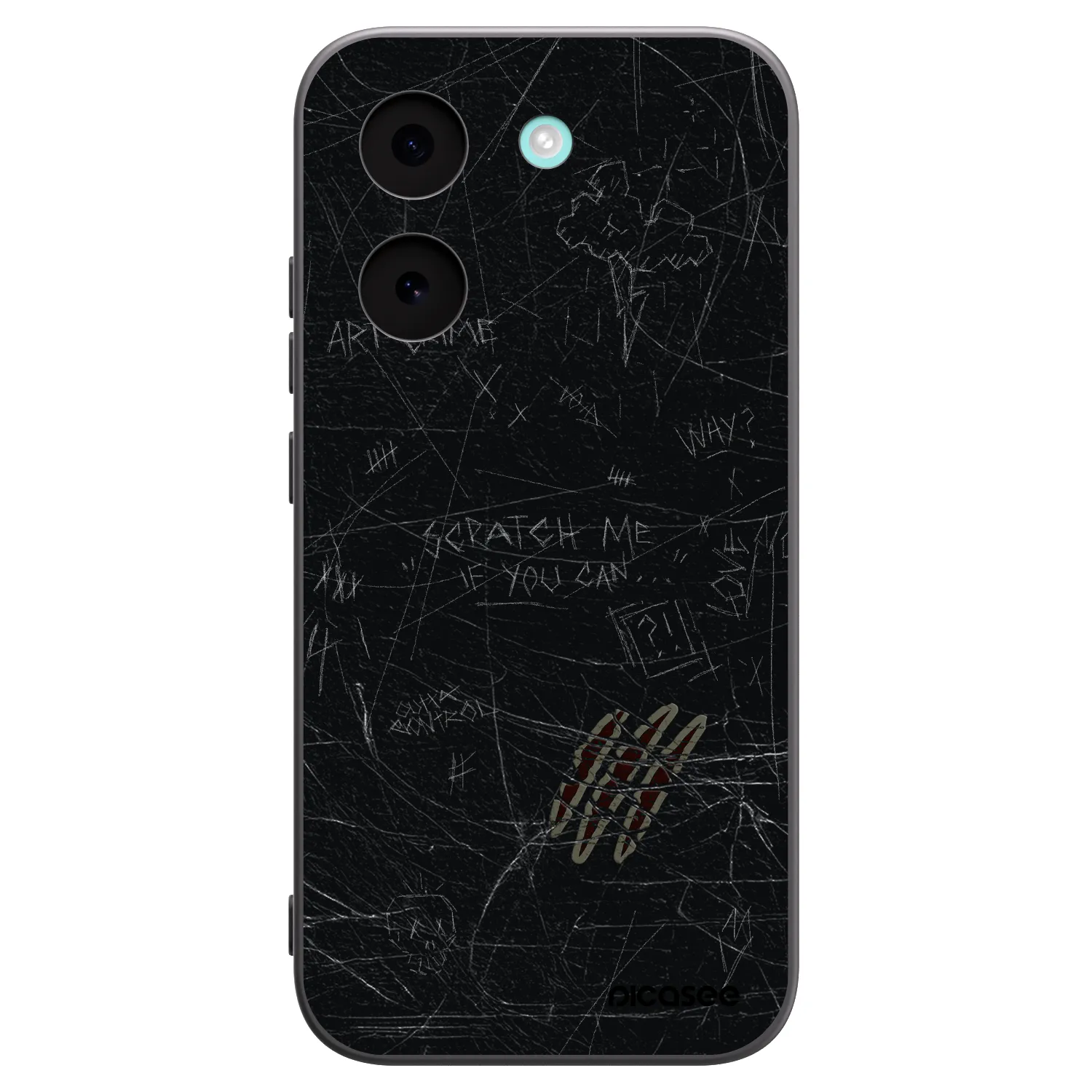 Picasee crna silikonska maskica za Xiaomi Poco X8 Pro - SCRATCH
