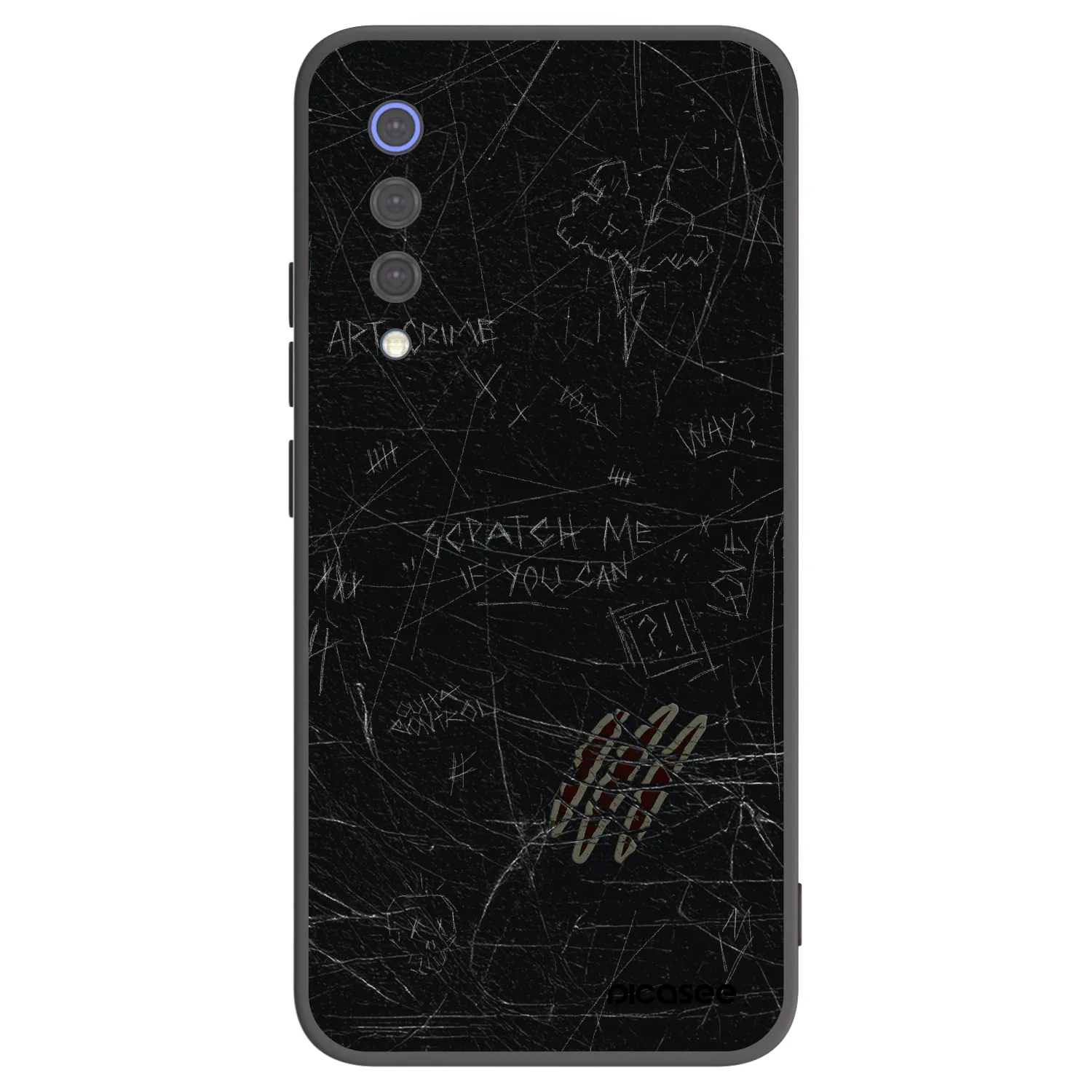Picasee crna silikonska maskica za Xiaomi Mi 9 SE - SCRATCH