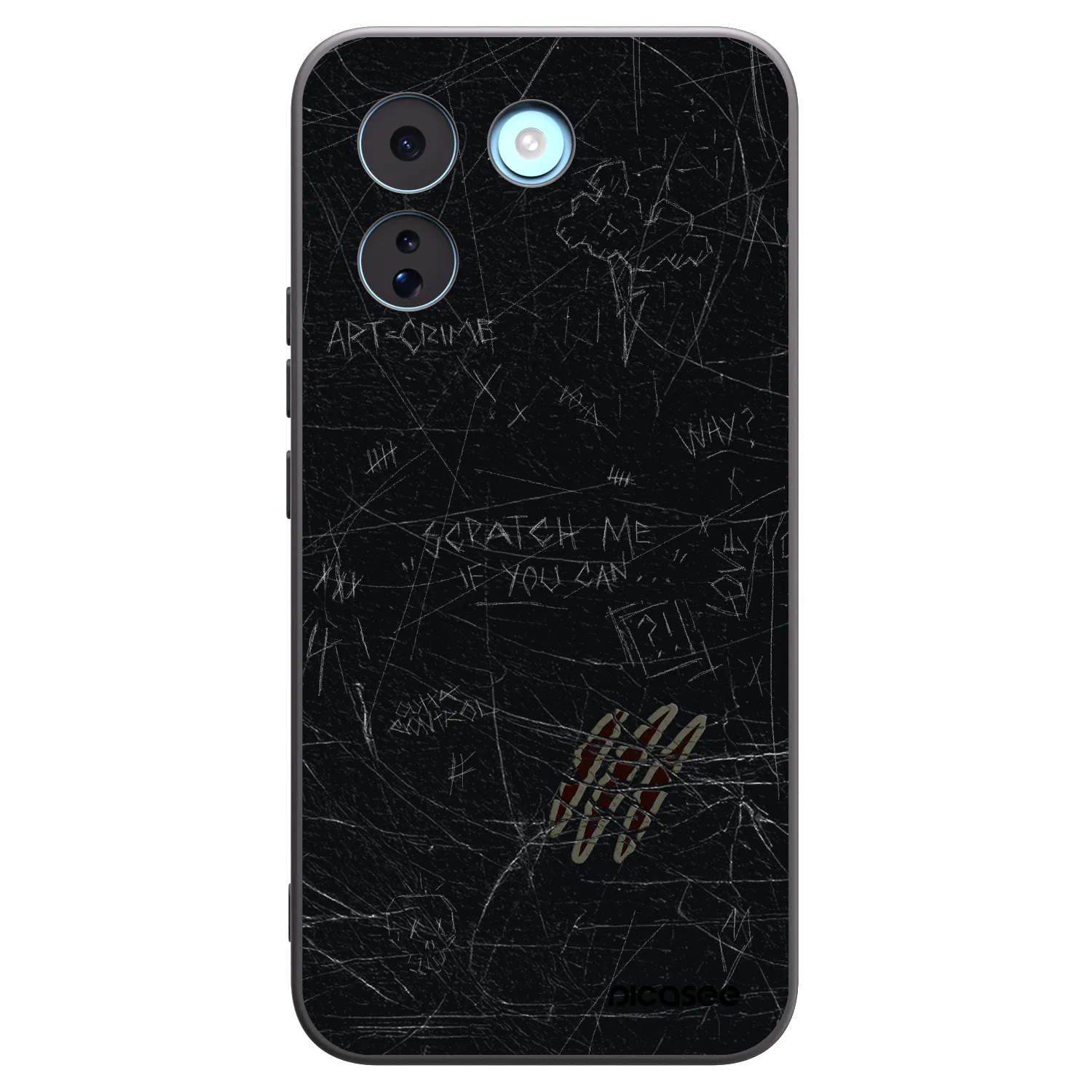 Picasee crna silikonska maskica za Xiaomi Redmi Note 17 Pro MAX 5G - SCRATCH