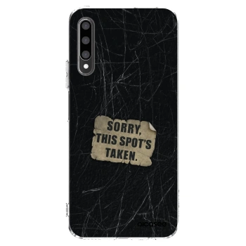 Picasee silikonska prozirna maskica za Honor 9X Pro - SORRY